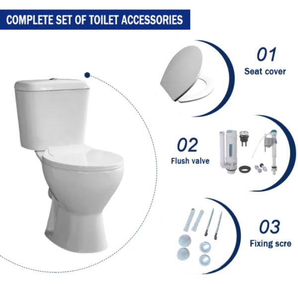 two piece toilet