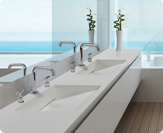 integrated sink
