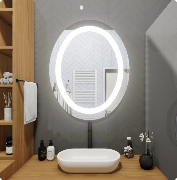 oval mirrors