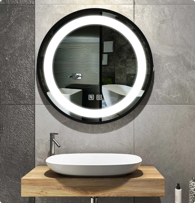 bathroom mirror