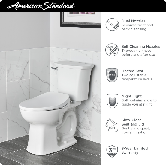 american standard e bidet 9800