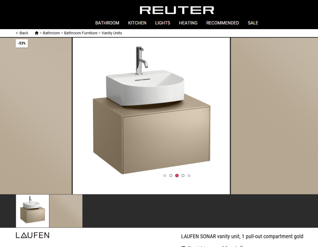 laufen sonar collection oval sink