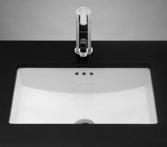 ronbow rectangle ceramic sink
