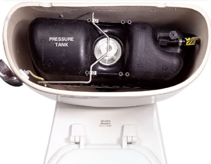 toilet pressure assisted flush