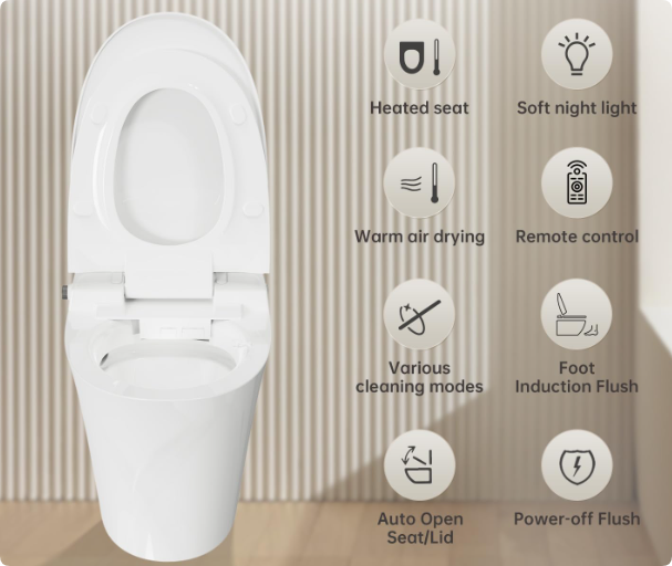 smart toilet features