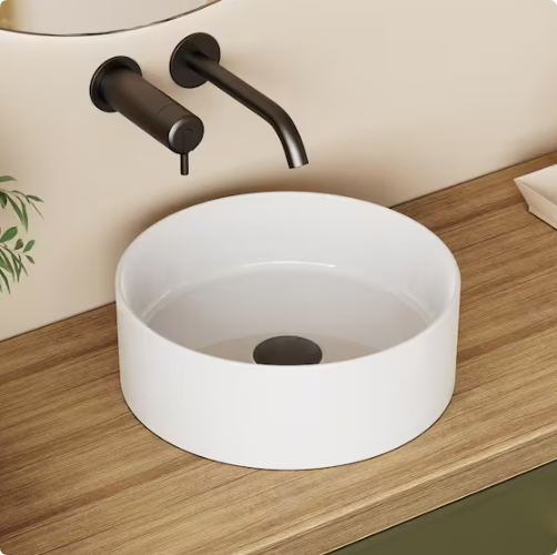 durable modern round basin round