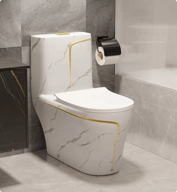 one piece toilets