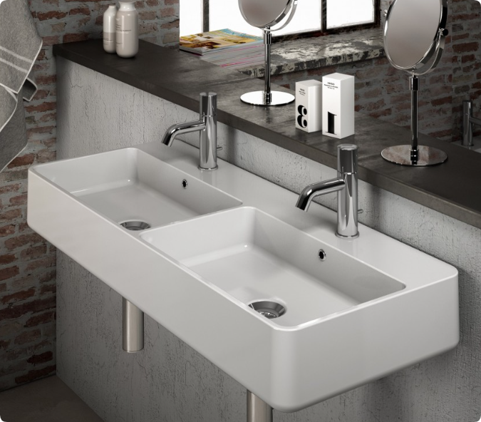 what are the disadvantages of a double sink