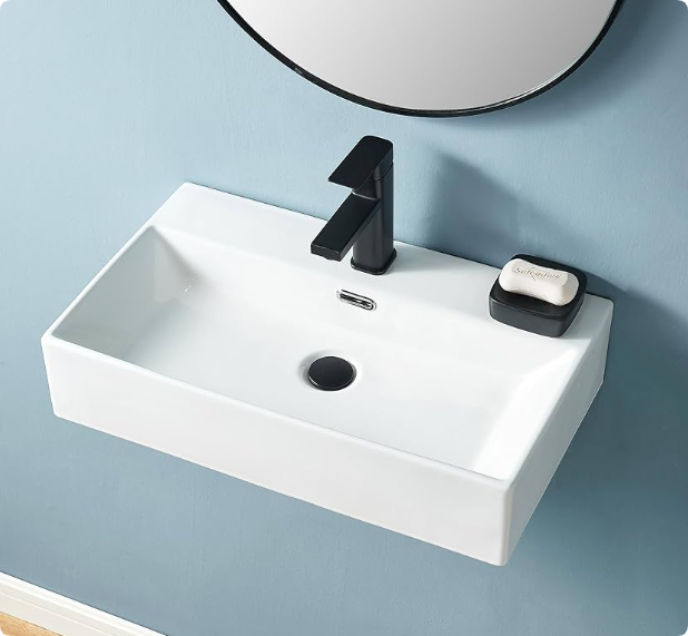 what is a wall hung sink