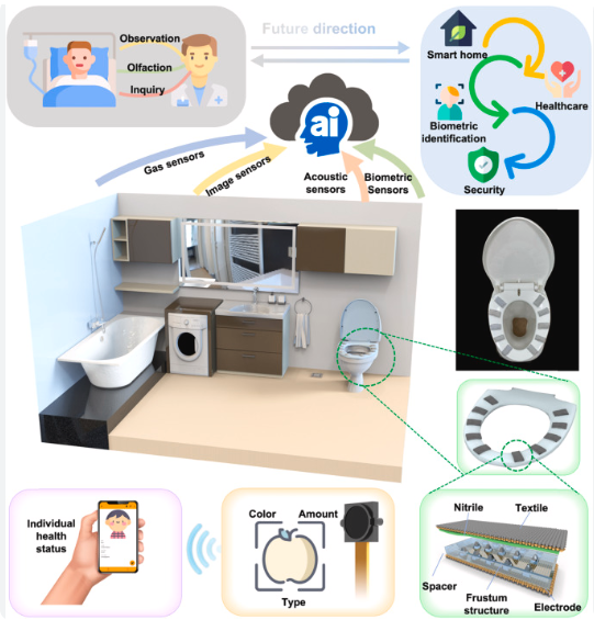 health monitoring systems toilet