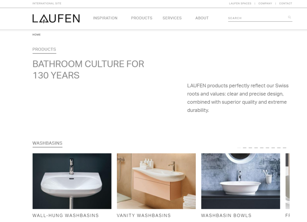 laufen basin
