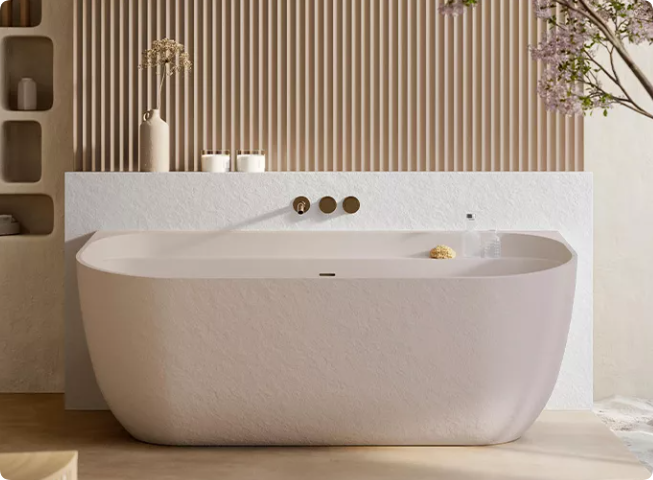 modern and traditional elements bathtubs
