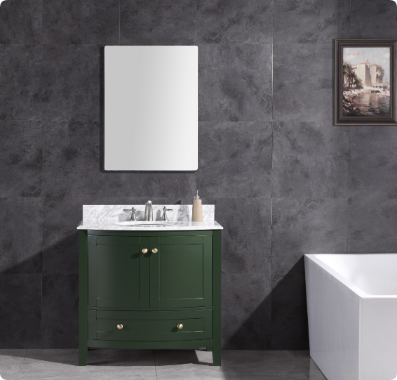 pvc (polyvinyl chloride) vanity