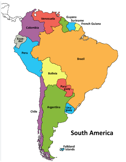 south america