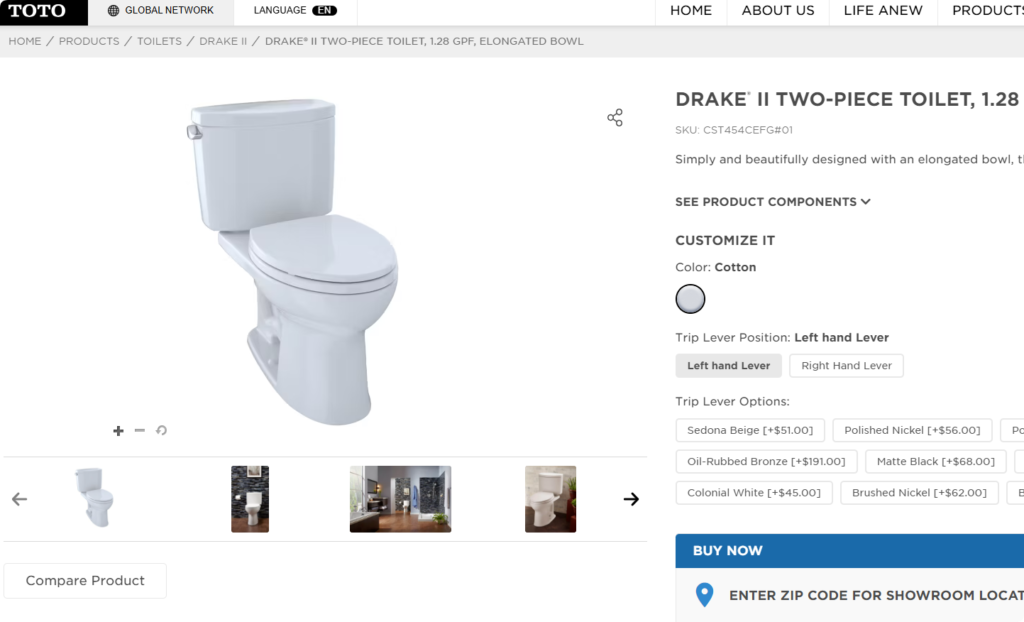 toto drake ii
