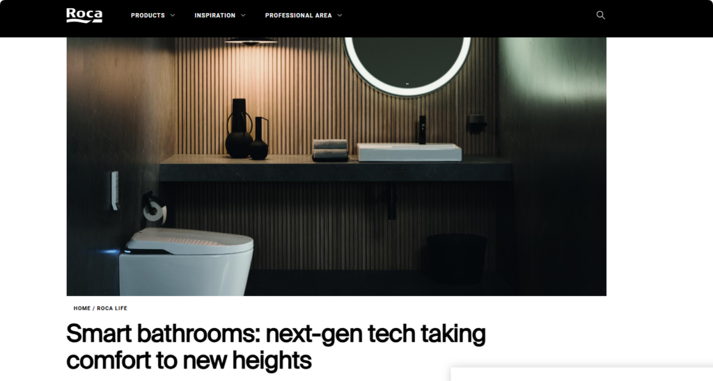 smart bathrooms
