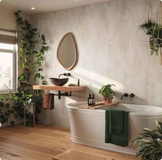 biophilic designs bathroom
