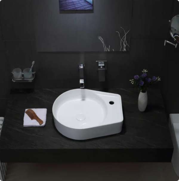 hot sale sanitary ware square rectangle lavabo ceramic hand wash basin bathroom cabinet counter top vessel sink basins