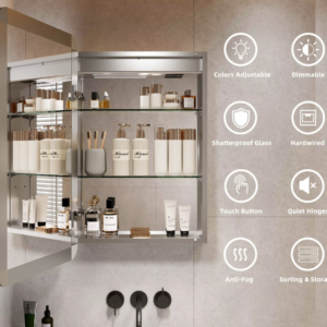 Brightness-Adjustment-Anti-Fog-Electrical-Outlets-Usb-Ports-Vanity-Smart-Led-Medicine-Bathroom-With-Light-Toilet-Mirror-Cabinets