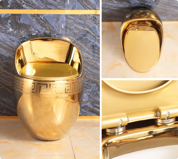 elegant modern sanitary ware siphonic one piece toilet egg toilet bowls bathroom (copy)