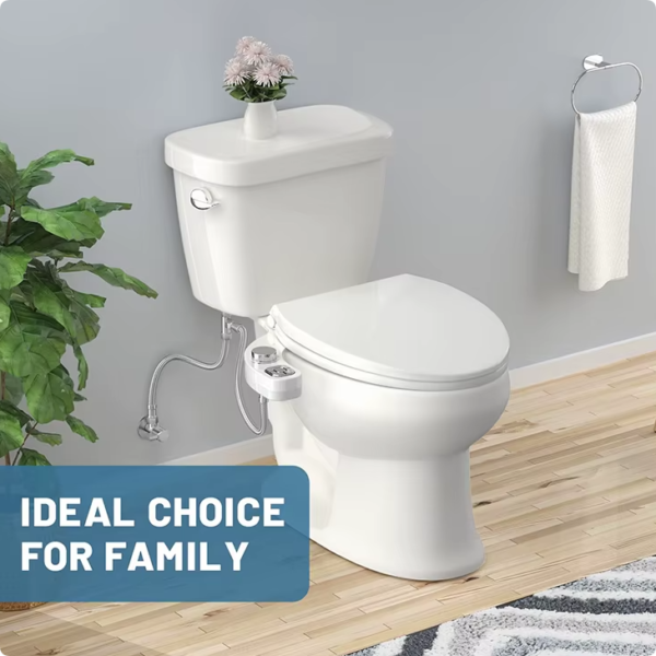 good price mechanical non electric bidet toilet seat custom retractable dual nozzle bidet attachment for bathroom