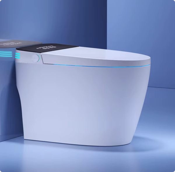 high end automatic flush sanitary ware automatic bathroom water closet wc intelligent smart toilet for home