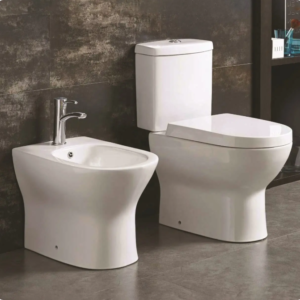 Modern Sanitary Ware Suite Wc Bathroom Pedestal Sink Wall Hung Basin Commode Bidet Two Piece Toilet Bowl Toilet Set
