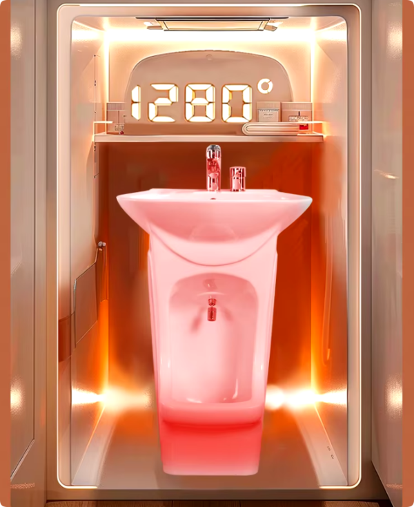muslim full standing double level bathroom ceramic wash feet wudu basin sink