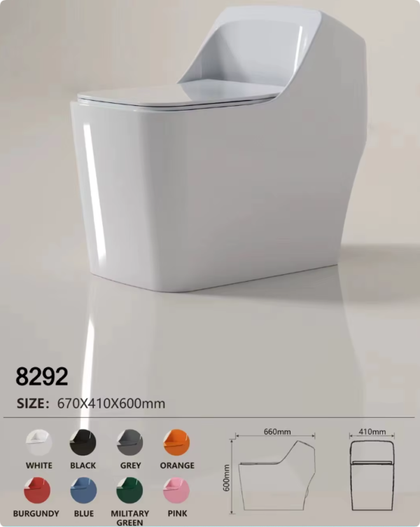 new arrival bathroom square one piece inodoro toilet commode sanitary ware dual flush ceramic matt black color wc toilets