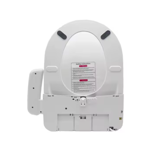 newest design hot sale u shape smart toilet with side panel electricity smart toilet seat cover with heater