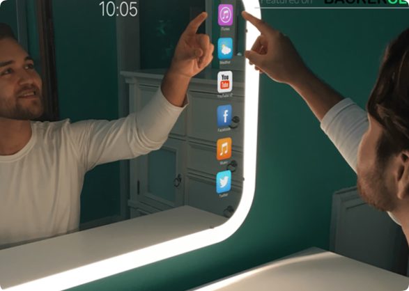 smart mirrors user interface (ui) and software testing