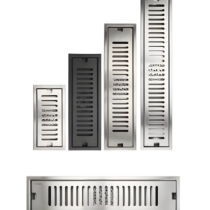 T6 Linear SUS304 Long Floor Drain Stainless Steel Shower Floor Drain for Bathroom and Shower Room Drainage