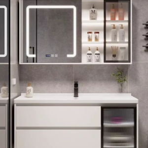 Vanity Bathroom High Quality Promotion Wall Mounting Bathroom Wall Cabinet Floating Vanity for bath