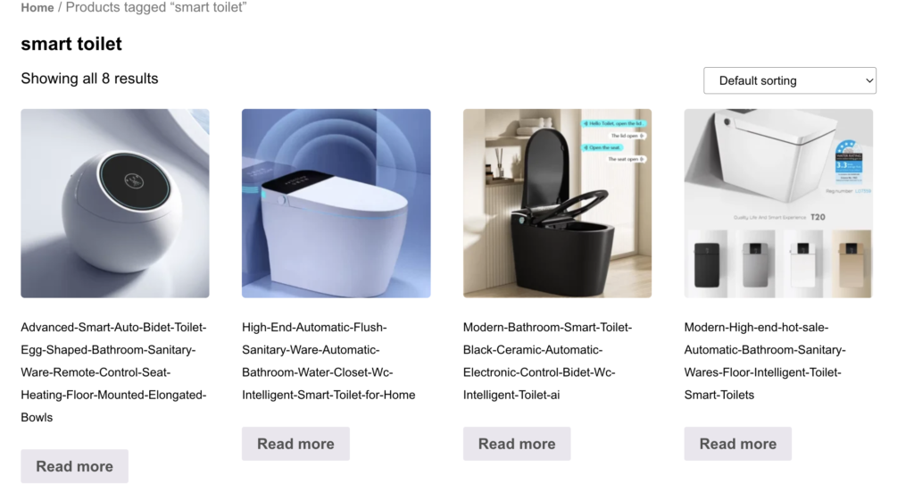 danube smart toilets