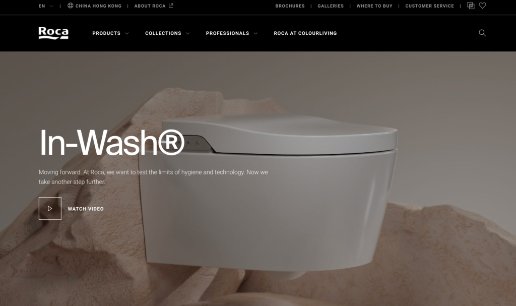 in wash® smart toilet