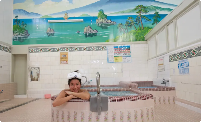 japanese bathhouse (sento)
