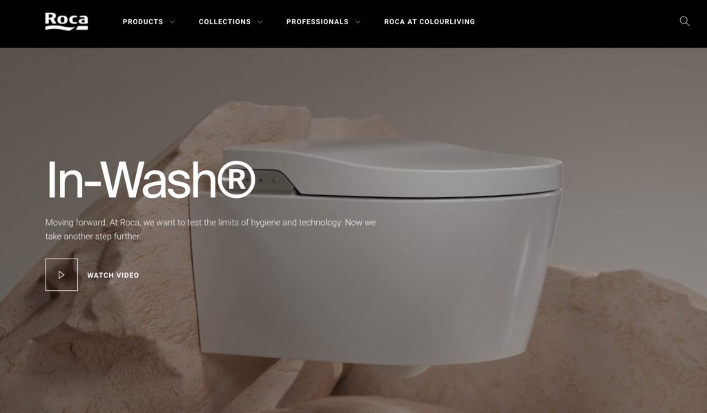 roca in wash inspira