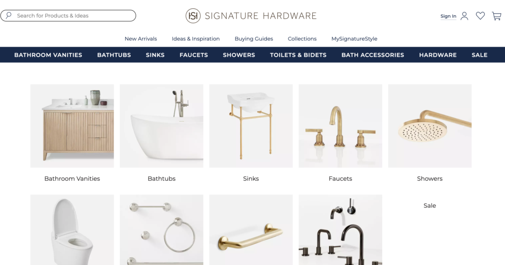 signature hardware