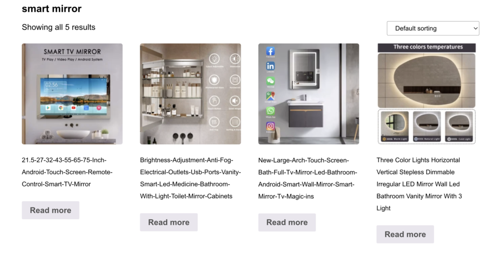 danube smart mirror