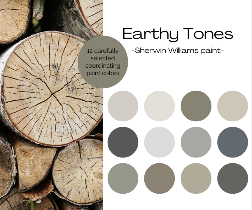 earthy tones