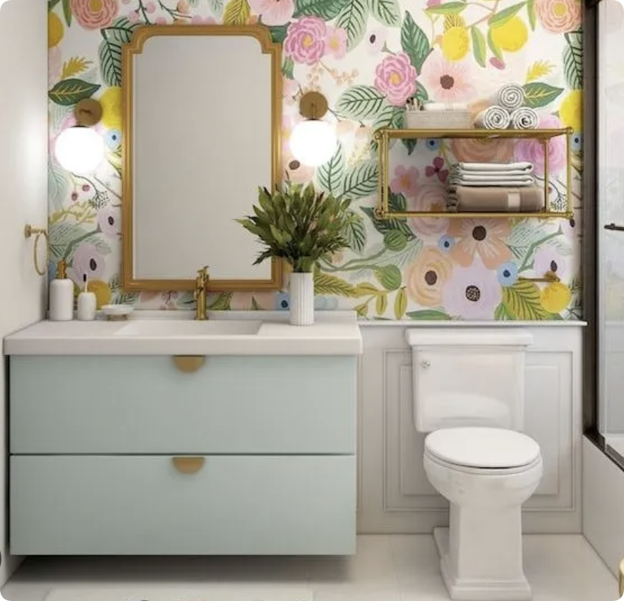 slo’s compact bathroom
