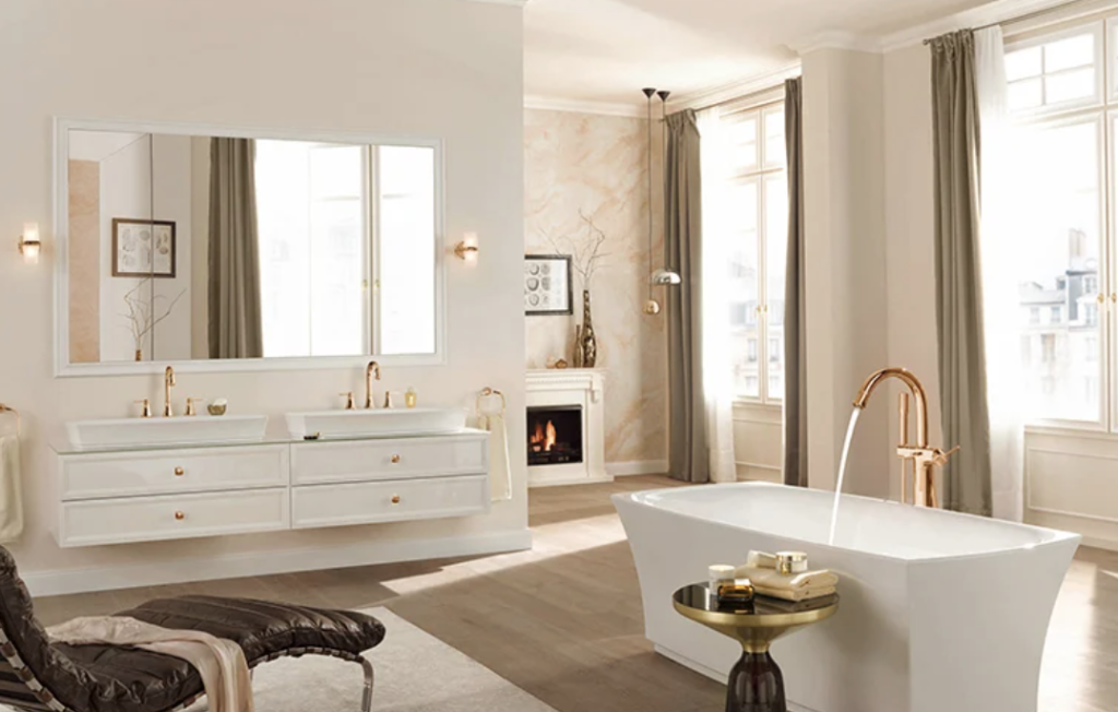 double sink vanity