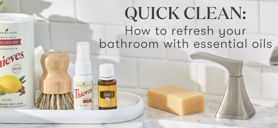 essential oils bathroom