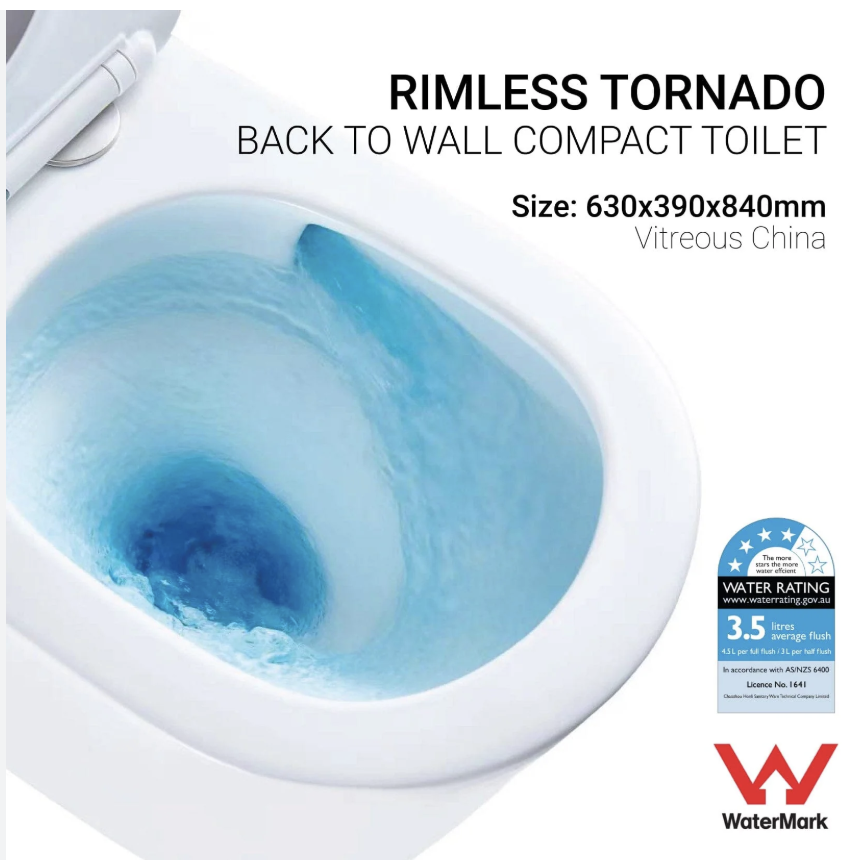rimless toilets