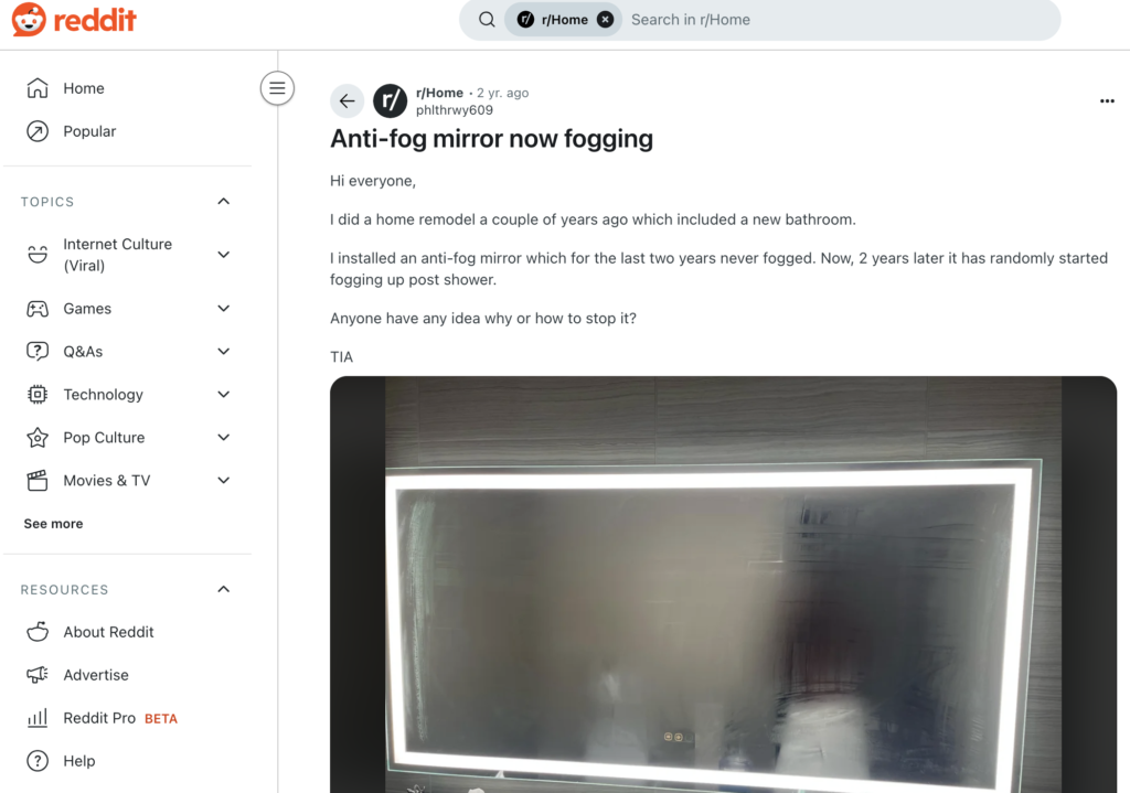 is an anti fog feature worth it?