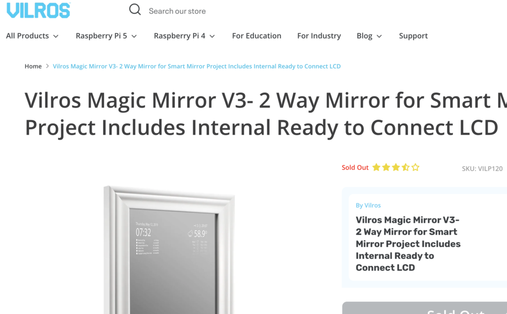 valos mirror
