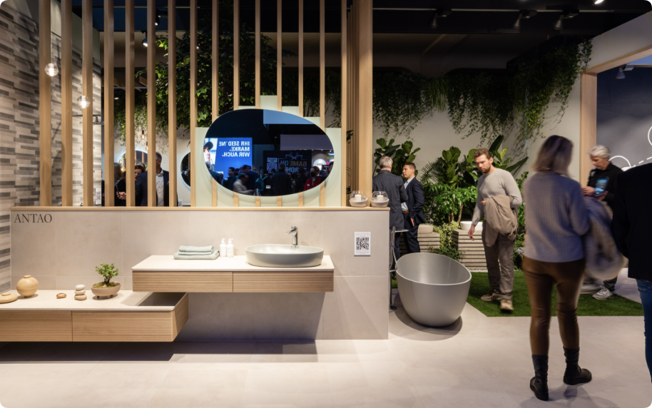 smart bathroom mirror with ar technology