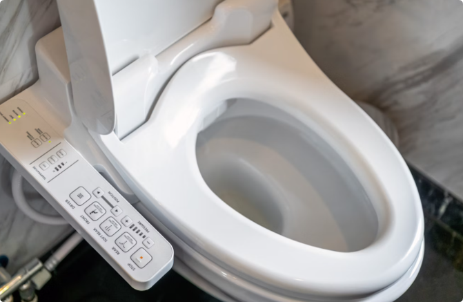 high tech smart toilet seats