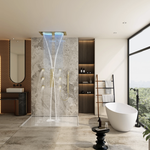 luxury rain showers