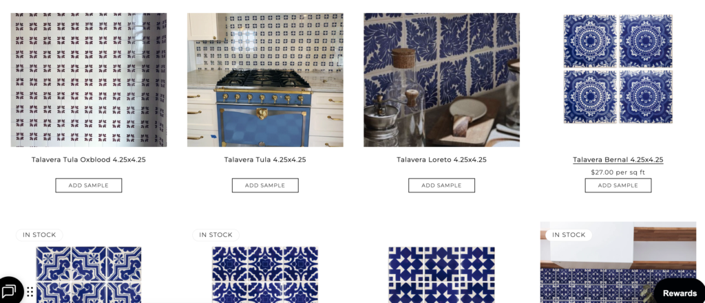 talavera hand painted tiles